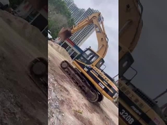تمديد الذراع بمقدار 18 مترًا، الحفار الهيدروليكي الأصلي CAT320B