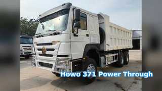شاحنة Howo Sinotruk 371 للمهام الصعبة